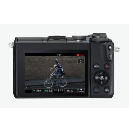 Appareil photo Canon EOS M6 - Compact Hybride + 15-45 mm (1724C012AA)