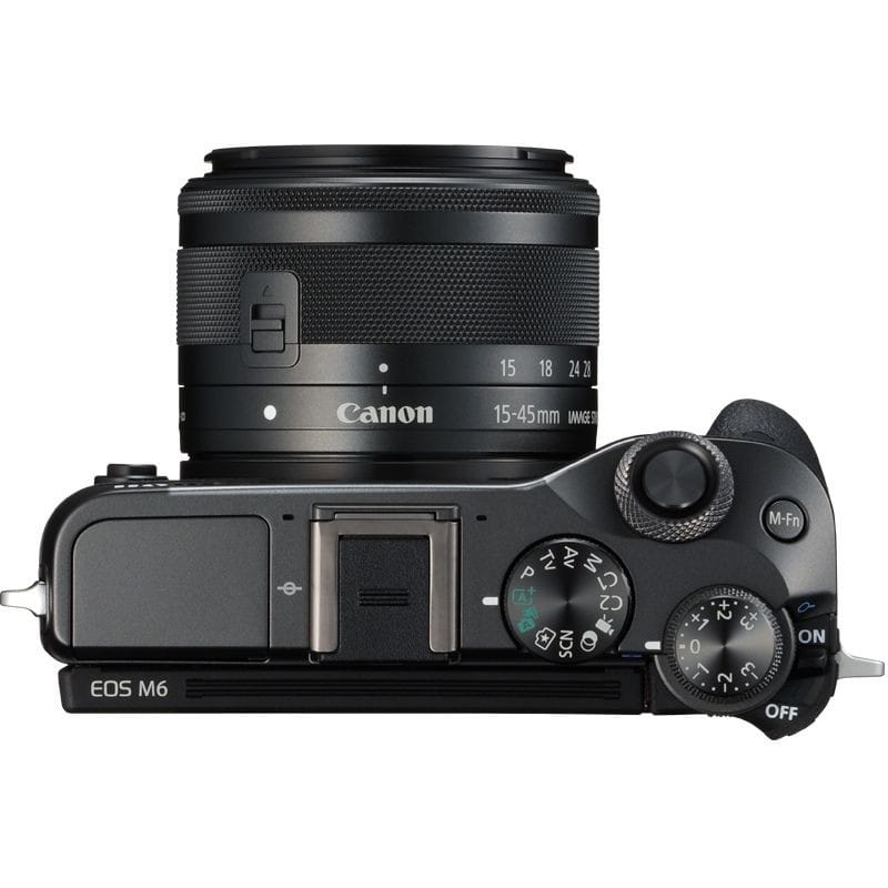 Appareil photo Canon EOS M6 - Compact Hybride + 15-45 mm (1724C012AA) — image 7