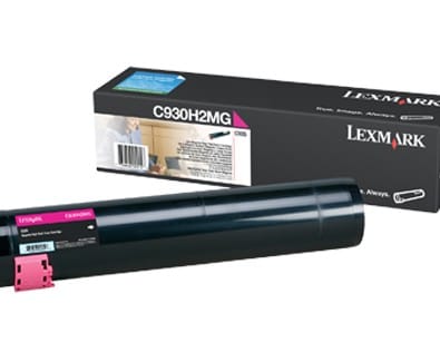 Cartouche toner Lexmark haute capacité (24K) C935 magenta (C930H2MG)