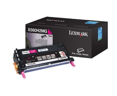 Cartouche toner Lexmark haute capacité (10K) X560 magenta (X560H2MG)