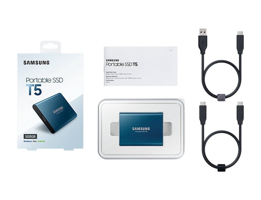 Disque Dur Externe Samsung T5 SSD Portable