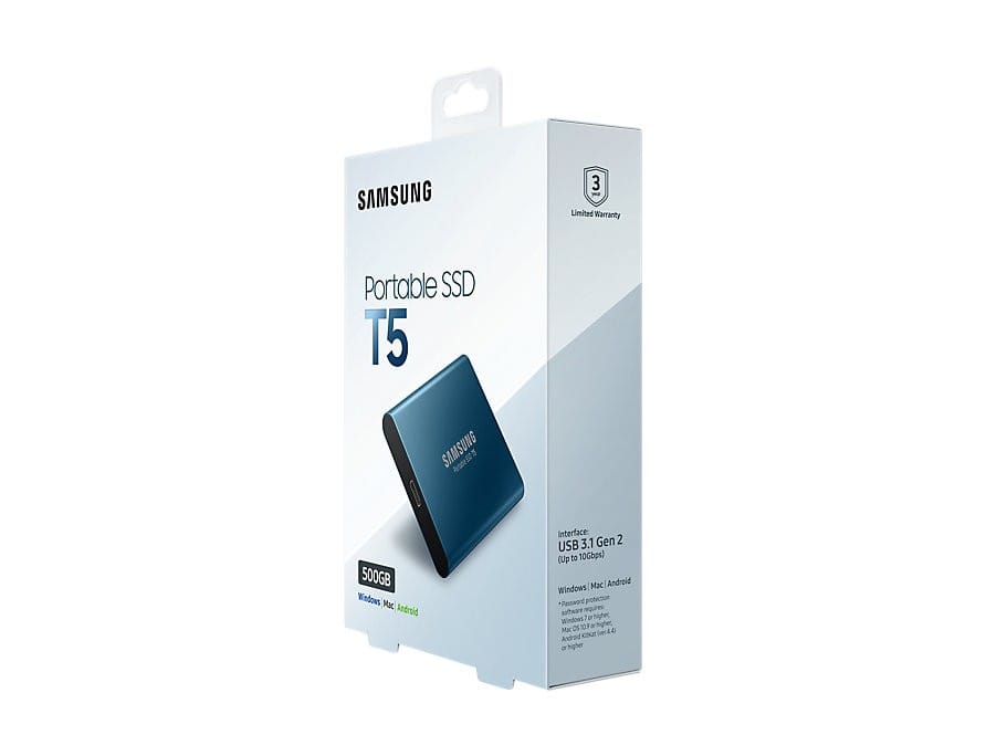 Disque Dur Externe Samsung T5 SSD Portable
