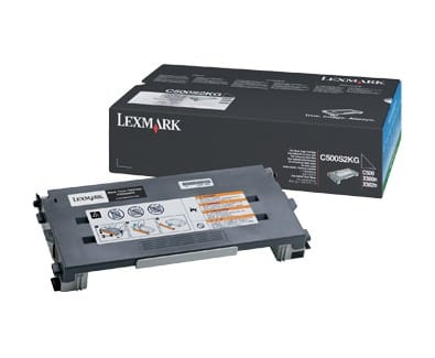 Cartouche toner Lexmark (2.5K) C500, X500, X502 noir (C500S2KG) — image 1