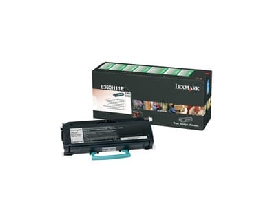 Cartouche toner Lexmark Return Programme haute capacité (9K) E360, E460 noir (E360H11E) — image 1
