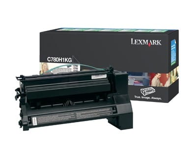 Cartouche toner Lexmark Return Programme haute capacité (10K) C780, C782 noir (C780H1KG)