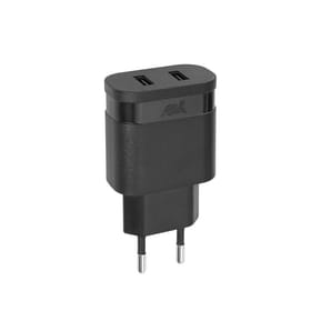 Chargeur Secteur Mural Rivapower VA4123 B00 - 2USB x 3.4 A - Sans câble