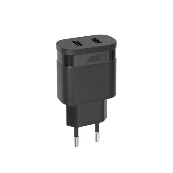 Chargeur Secteur Mural Rivapower VA4123 B00 - 2USB x 3.4 A - Sans câble