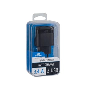 Chargeur Secteur Mural Rivapower VA4123 B00 - 2USB x 3.4 A - Sans câble — image 2