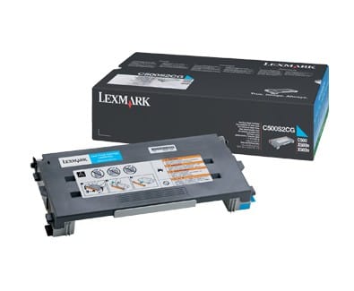 Cartouche toner Lexmark (1.5K) C500, X500, X502 cyan (C500S2CG) — image 1