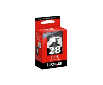 Cartouche d'encre Lexmark Return Programme noir N 28 (18C1428E)