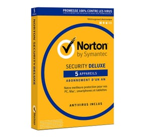 Norton Security Deluxe - 1 An - 5 appareils (SY21367764)