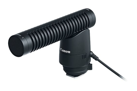 Microphone directionnel stéréo externe Canon DM-E1 pour appareils photo EOS