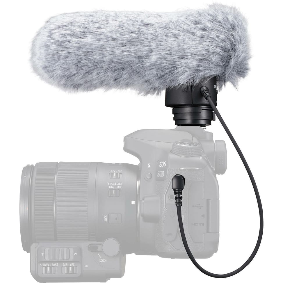 Microphone directionnel stéréo externe Canon DM-E1 pour appareils photo EOS — image 6