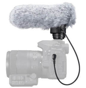 Microphone directionnel stéréo externe Canon DM-E1 pour appareils photo EOS