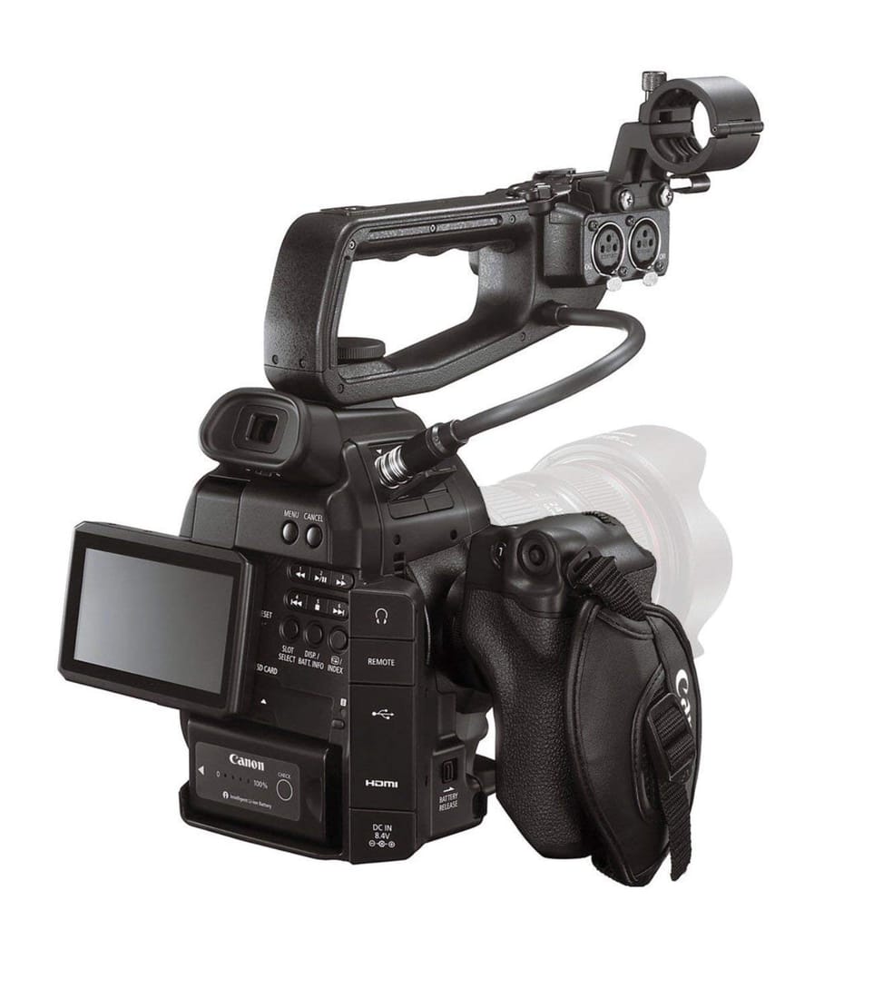 Appareil Photo Cinema Canon EOS C100 avec Objectif EF-S 18-55mm MF 3,5-5,6 IS II (6340B003AB) — image 4