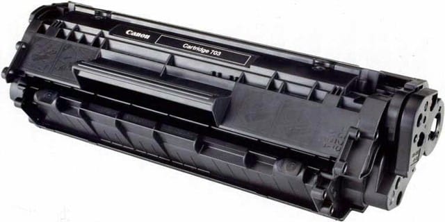Canon 703 Noir - Toner Canon d'origine (7616A005BA) — image 2