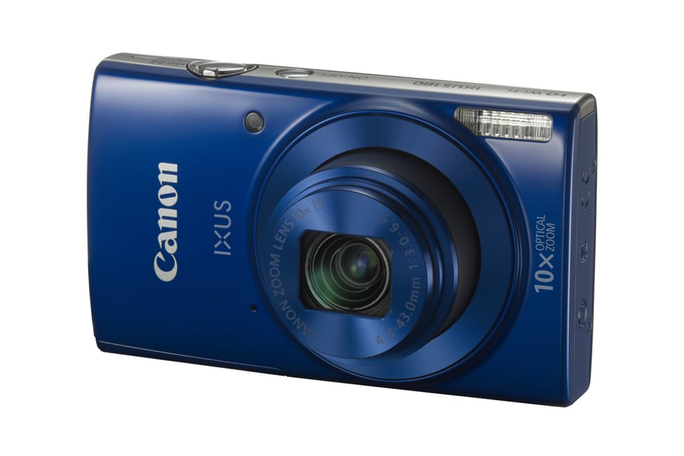 Appareil photo Compact Canon IXUS 180 - Bleu (1091C001AA) — image 2