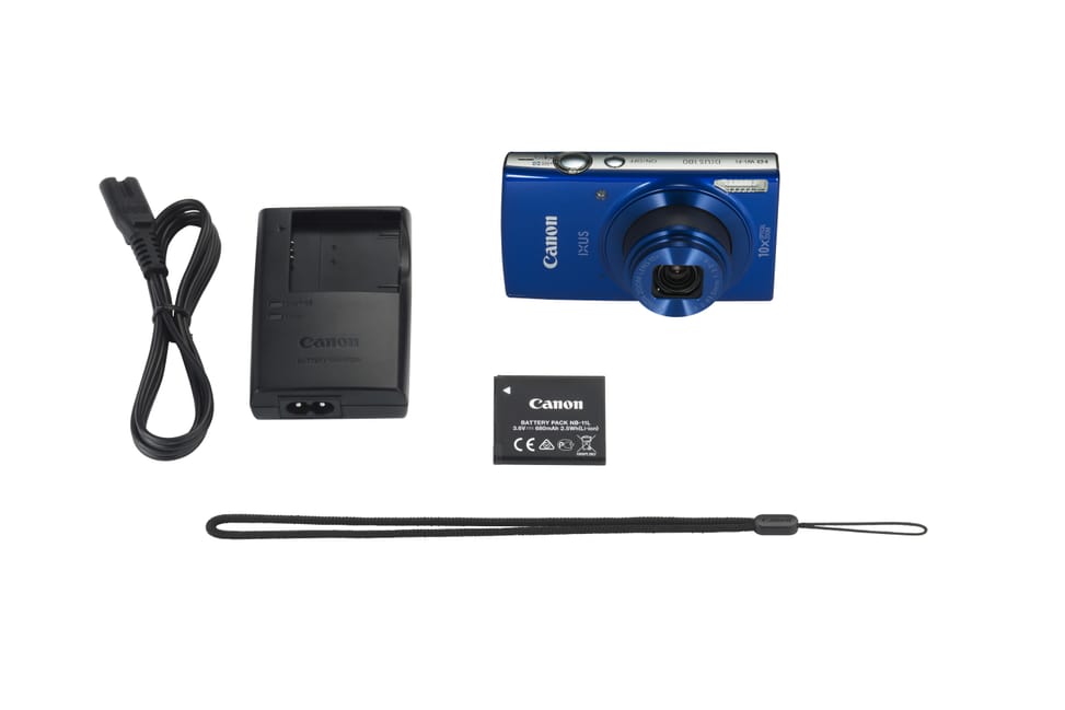 Appareil photo Compact Canon IXUS 180 - Bleu (1091C001AA) — image 5