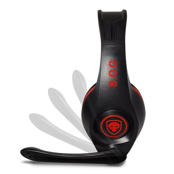 Tapis de souris de jeu SpiritOfGamer Smokey Skull King (SOG-PAD01XLB)