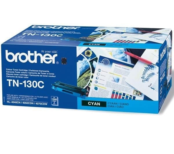 Cartouche toner Brother cyan (TN130C) — image 1