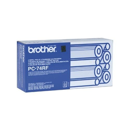 Ruban d'impression Brother noir (PC74RF)