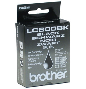 Cartouche d'encre Brother noir (LC800BK)