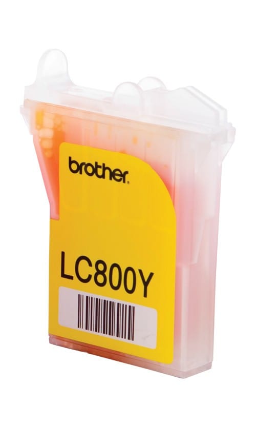 Cartouche d'encre Brother jaune (LC800Y) — image 2