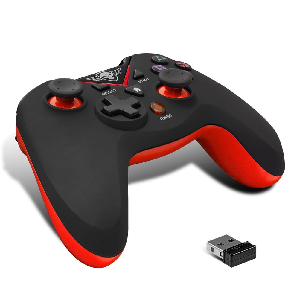 Manette de Jeu SpiritOfGamer XGP Wired Sans Fil pour Playstation 3 / PC (SOG-RFXGP) — image 3