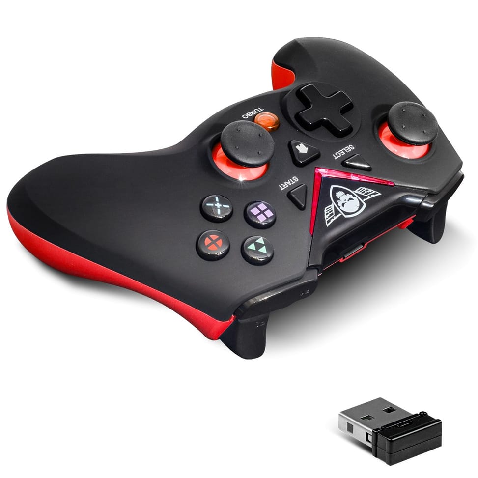 Manette de Jeu SpiritOfGamer XGP Wired Sans Fil pour Playstation 3 / PC (SOG-RFXGP) — image 4