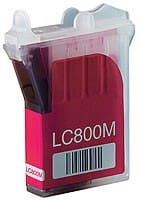 Cartouche d'encre Brother magenta (LC800M)