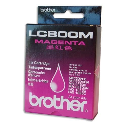 Cartouche d'encre Brother magenta (LC800M) — image 2