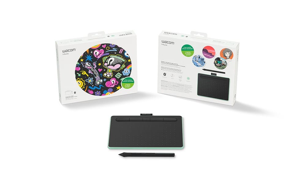 Tablette graphique Wacom Intuos Petite - USB & Bluetooth (CTL-4100WLK-S) — image 8