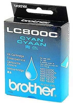 Cartouche d'encre Brother cyan (LC800C) — image 2