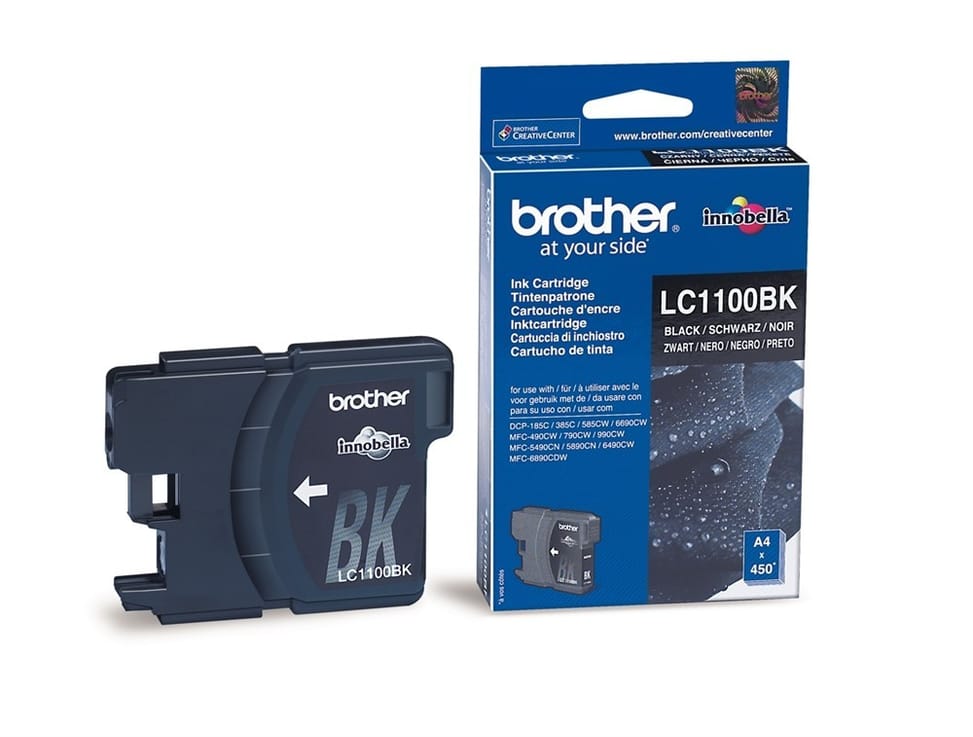 Cartouche d'encre Brother noir (LC1100BK) — image 2