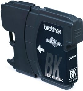 Cartouche d'encre Brother noir (LC1100BK)
