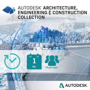 Pack AutoDesk - Architecture Engineering & Construction Collection IC - Multi-utilisateur - 1 an (02HI1-WWN582-T861)