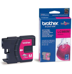 Cartouche d'encre Brother magenta (LC980M)