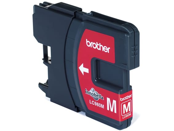 Cartouche d'encre Brother magenta (LC980M)