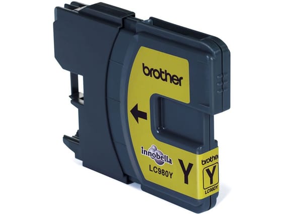 Cartouche d'encre Brother jaune (LC980Y)