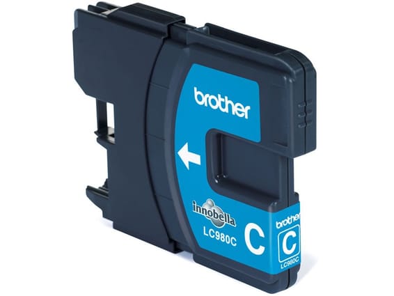Cartouche d'encre Brother cyan (LC980C)
