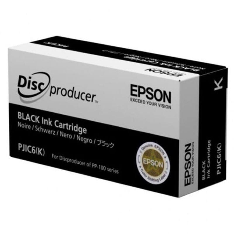 Epson PP-100 (PJIC6) Black - Original Epson Ink Cartridge (C13S020452) — image 1