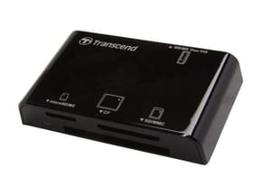 Lecteur de cartes mémoire Transcend Multi-Card Reader P8 USB 2.0 (TS-RDP8K)