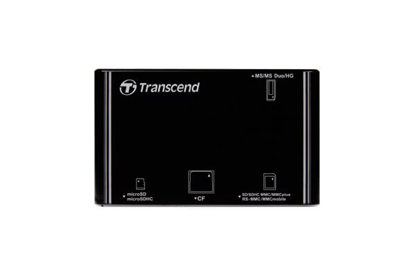 Lecteur de cartes mémoire Transcend Multi-Card Reader P8 USB 2.0 (TS-RDP8K) — image 3