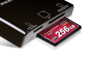 Lecteur de cartes mémoire Transcend Multi-Card Reader P8 USB 2.0 (TS-RDP8K) — image 4