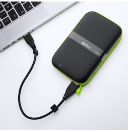 Disque Dur portable Silicon Power Armor A60 USB 3.0 - Antichoc et résistant à l'eau - 1To, 2To, 4To