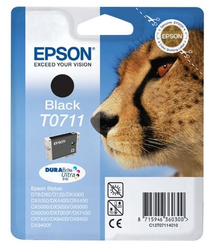 Cartouche d'encre Epson noir (C13T07114010)