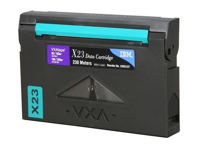 Cartouche de données IBM 8mm X23 VXA 230m - 80GB/160GB (IBM24R2137) — image 2