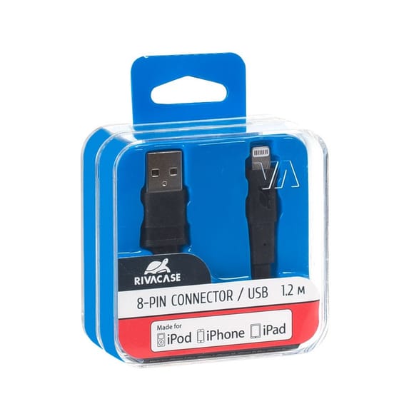 Câble MFi Lightning RIVAPOWER VA6001 - 1,2 m