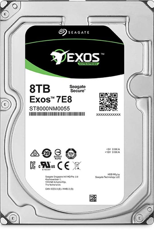 Disque dur Enterprise Capacity 3.5 HDD SATA 8 To 512e - 7200 RPM 256 Mo SATA 6 Gb/s