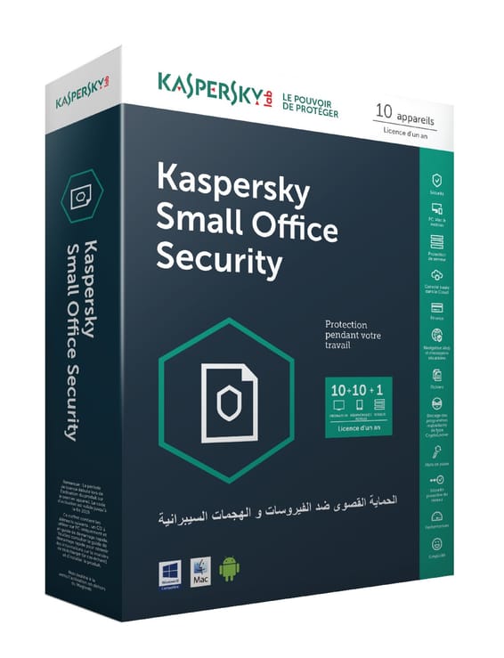 Kaspersky Small Office Security 6.0 - 1 Serveur - 5 Postes